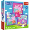 Puzzle 3w1 Zwyczaje świnki Peppy 34893