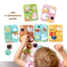 CzuCzu Puzzle Zwierzęta małe i duże 2+