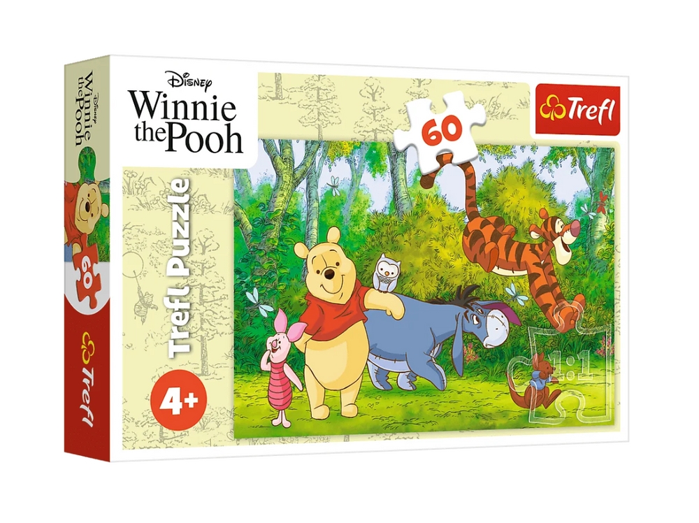 PUZZLE 60 Smaczny miodek /Winnie the Pooh 17411