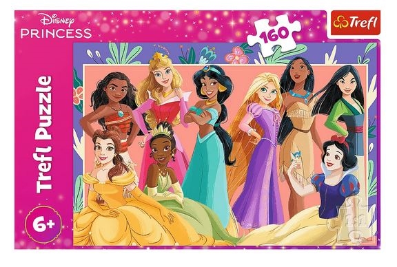 PUZZLE 160 Prawdziwe ksieżniczki /Disney 15427