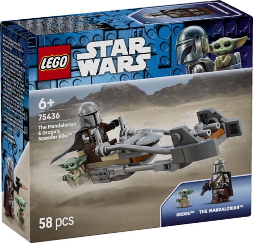 LEGO STAR WARS Śmigacz Mandalorianina i 75436