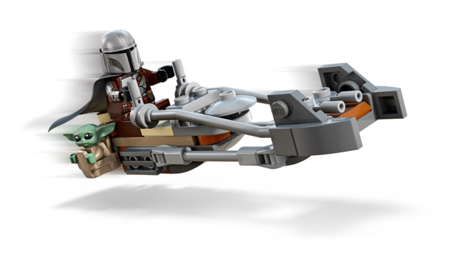 LEGO STAR WARS Śmigacz Mandalorianina i 75436