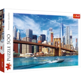 Puzzle 500 el. Widok na Nowy Jork Trefl 37331