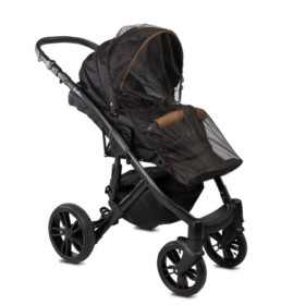 CARETERO MOSKITIERA NA WÓZEK UNIWERSALNA CZARNA