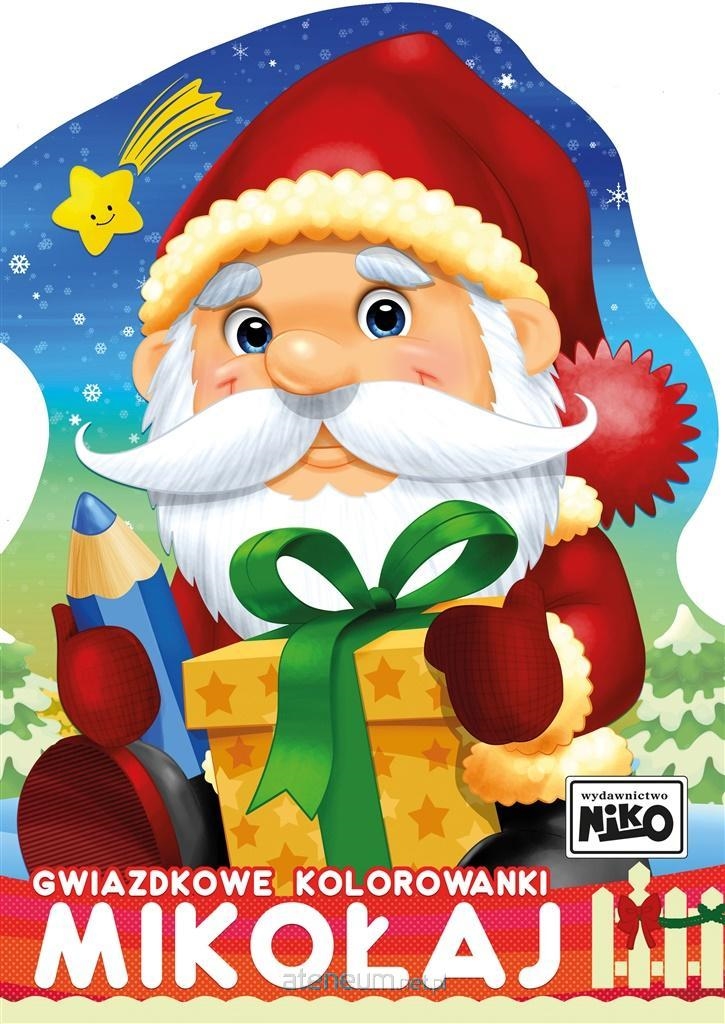 GWIAZDKOWE KOLOROWANKI MIKOŁAJ