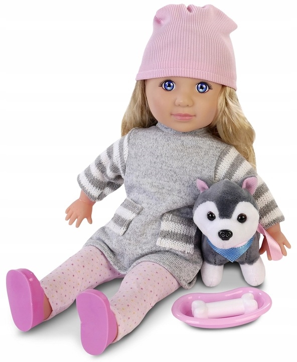 LALKA NATALIA NA SPACERZE Z PIESKIEM