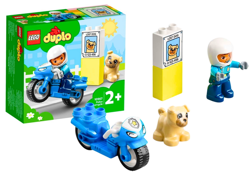 10967  LEGO DUPLO TOWN Motocykl Policyjny