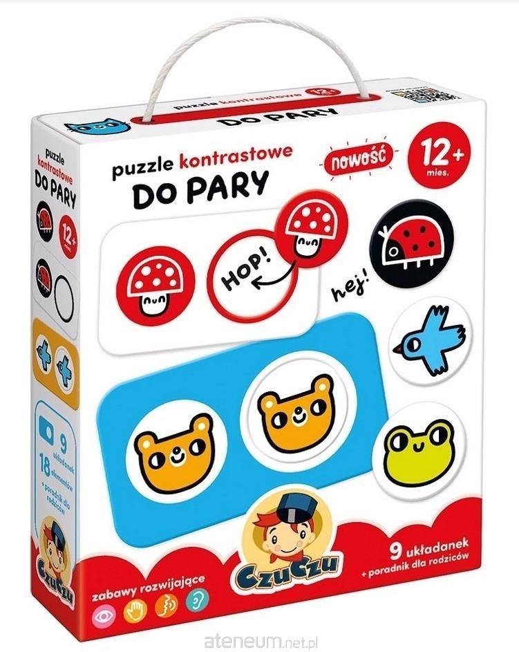 CZUCZU PUZZLE KONTRASTOWE DO PARY
