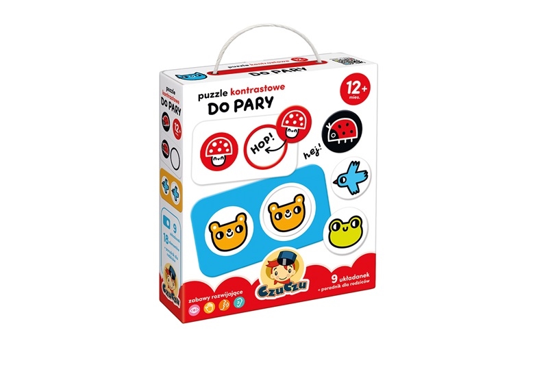 CZUCZU PUZZLE KONTRASTOWE DO PARY