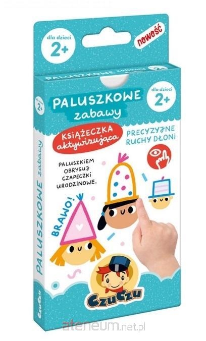 CZUCZU KSIĄŻECZKA EDUK PALUSZKOWE ZABAWY 2+