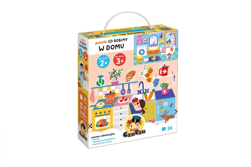 CZUCZU PUZZLE CO ROBIMY W DOMU 2,3+