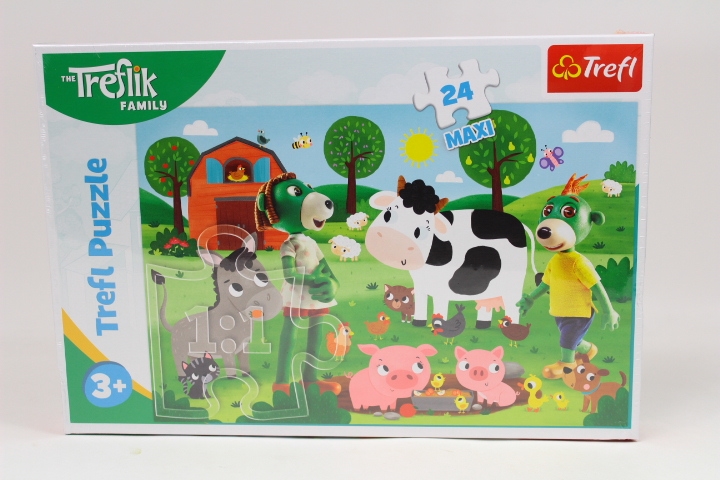 Puzzle 24 Maxi Rodzina Treflików 14361