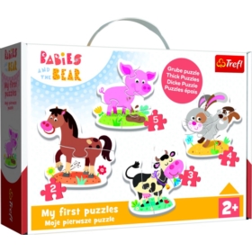 Puzzle - Baby Classic - Na farmie