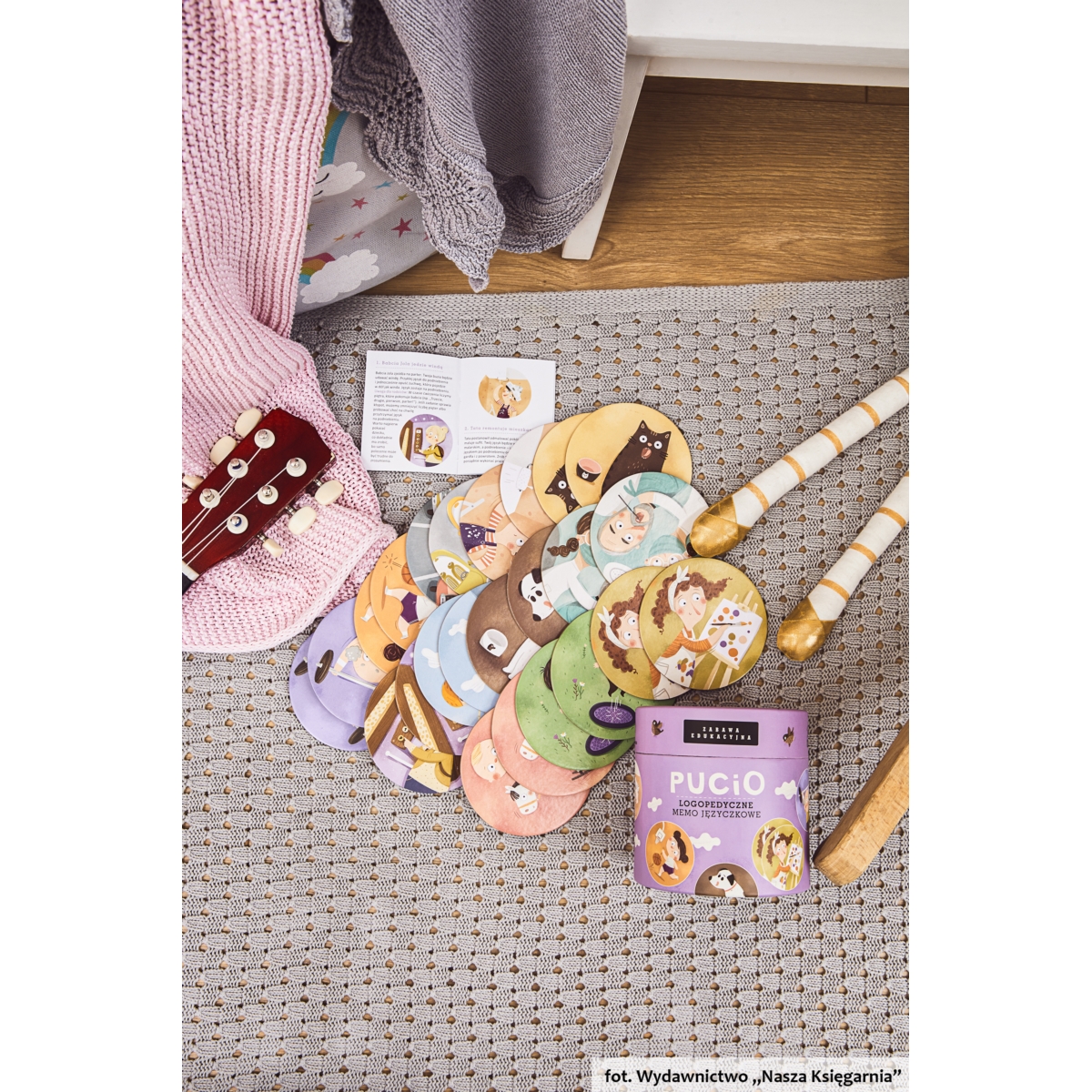 PUCIO LOGOPEDYCZNE MEMO JĘZYCZKOWE