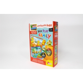 LISCIANI MONTESSORI BABY BOX RODZINNY ZWIERZĄT