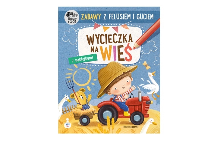 PUCIO ZABAWY Z FELUSIEM I GUCIEM WYCIECZKA NA WIEŚ