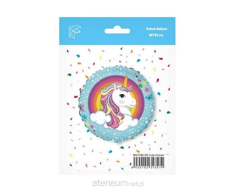 BALON FOLIOWY JEDNOROŻEC