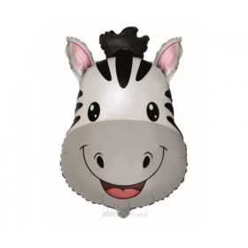 BALON FOLIOWY ZEBRA