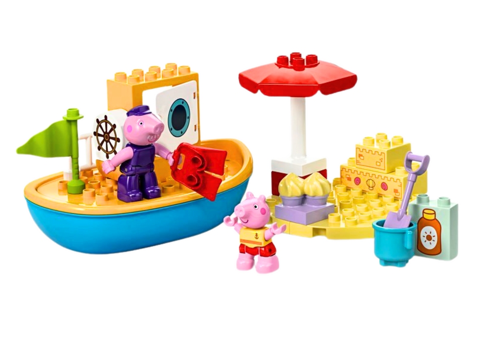 Klocki LEGO DUPLO Świnka Peppa I Rejs Łodzią 23 el