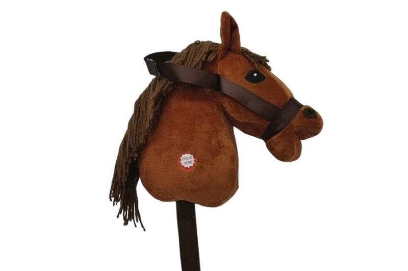 NORIMPEX GŁOWA KONIA Z GRZYWĄ BRĄZOWY