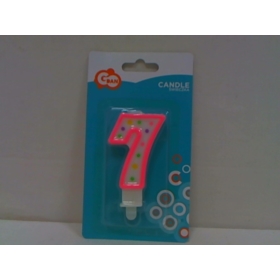 ŚWIECZKA 7 W KROPKI