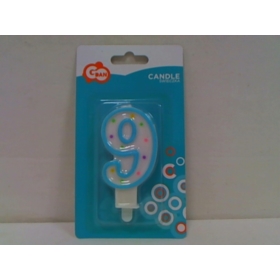 ŚWIECZKA 9 W KROPKI