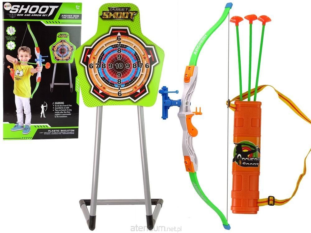 Zestaw Strzelecki Łuk Tarcza Kołczan Strzały