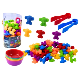 Zabawka Do Sortowania Kolorów Zwierzęta Miś Żaba 3