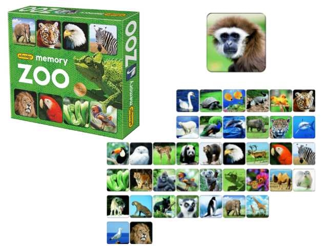 ZOO Gra memory Adamigo 07264