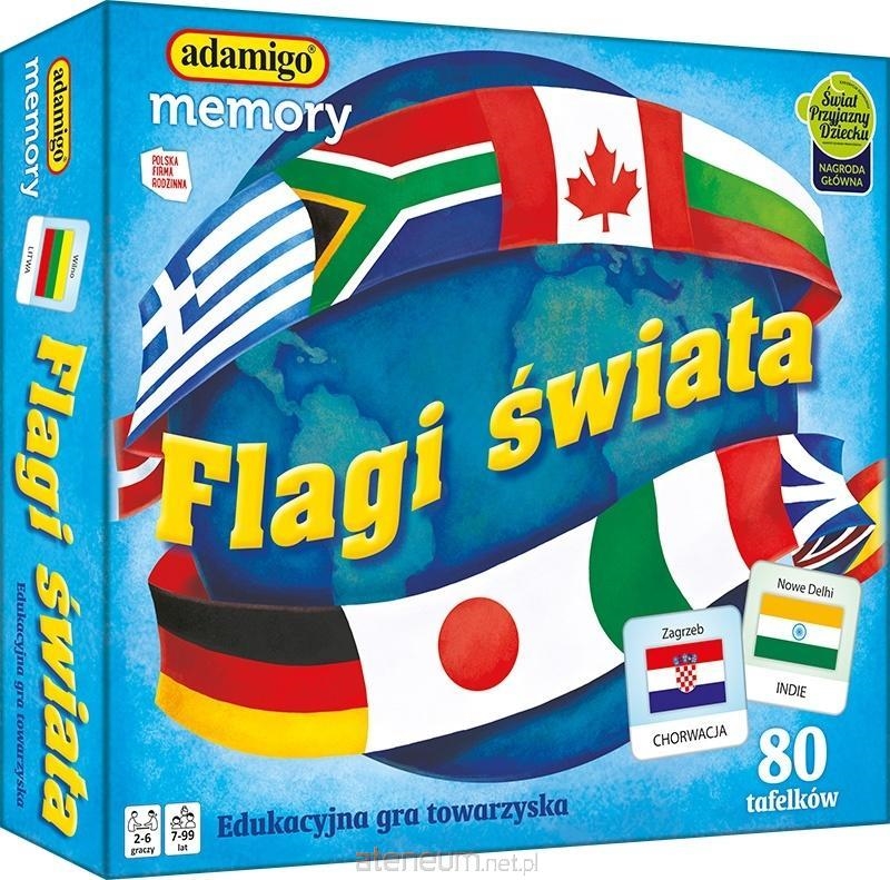 Flagi Gra memory Adamigo 07332