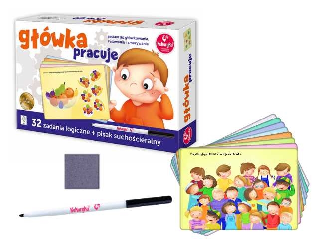 Główka pracuje - gra 32 zadania logiczne 63964