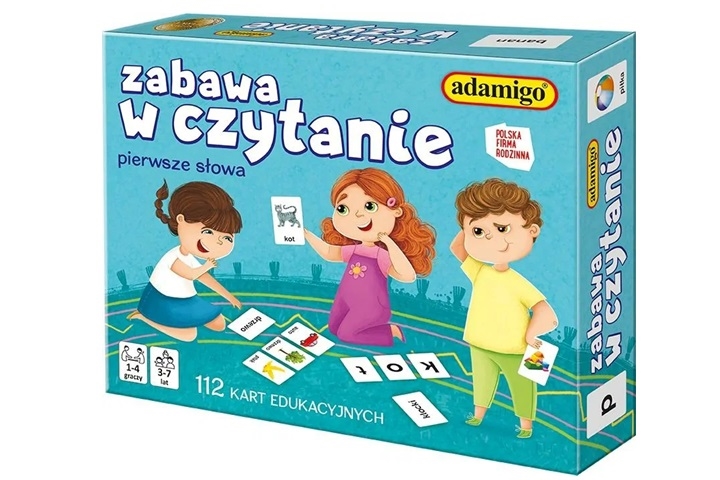 Zabawa w czytanie - karty 07523