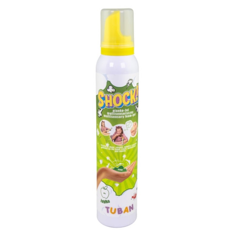 TUBAN SHOCK! pianko-żel 200ml jabłko TU3399 33996