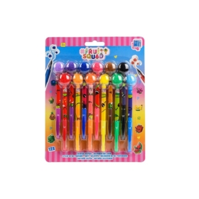 FRUITYSQUAD pachn.dług.żelowe/pompon 12sz FS60384