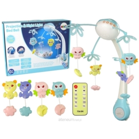Karuzela Do Łóżeczka Projektor Pilot Melodie Odgło