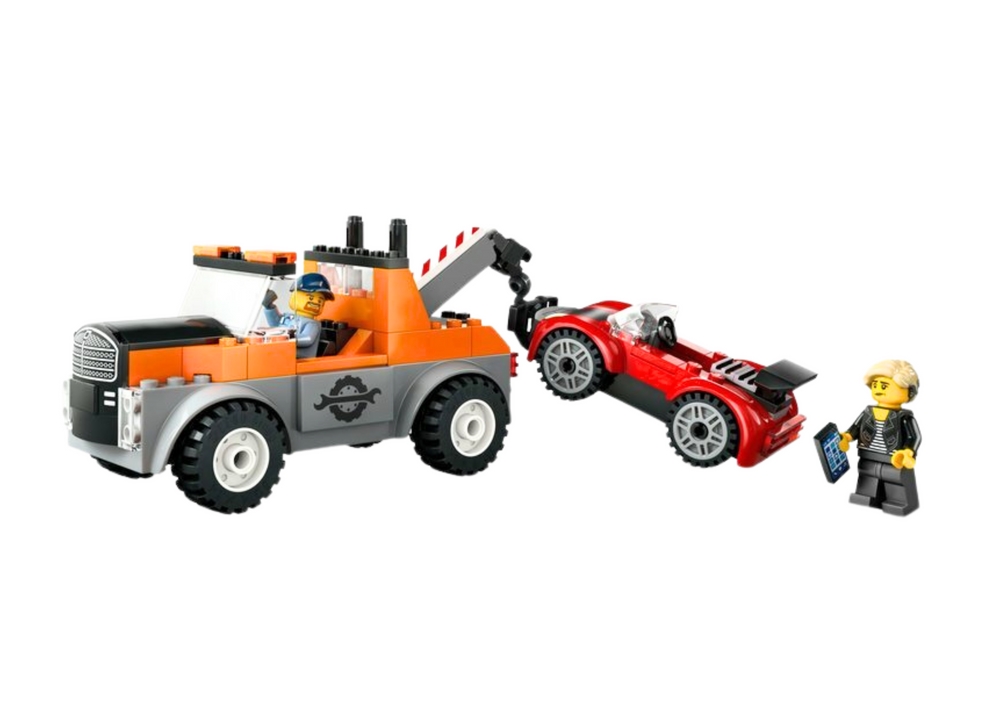 Klocki LEGO CITY Samochód Pomocy Drogowej 101 Elem