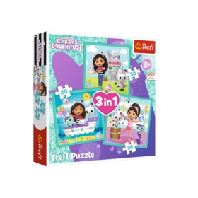 PUZZLE 3w1 Aktywności Gabi 34871