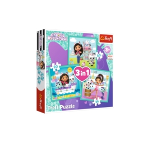 PUZZLE 3w1 Aktywności Gabi 34871