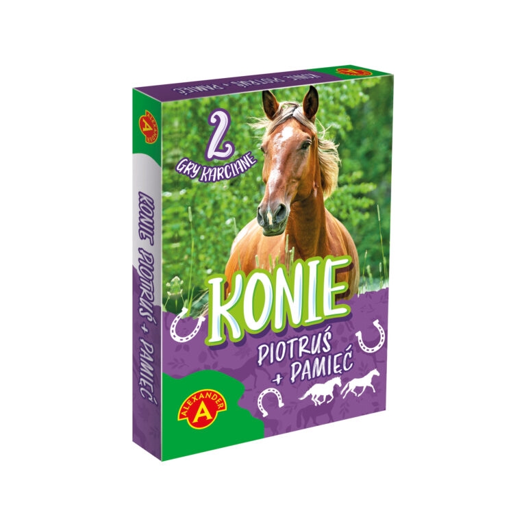 Karty Piotruś+Pamięć Konie 27792