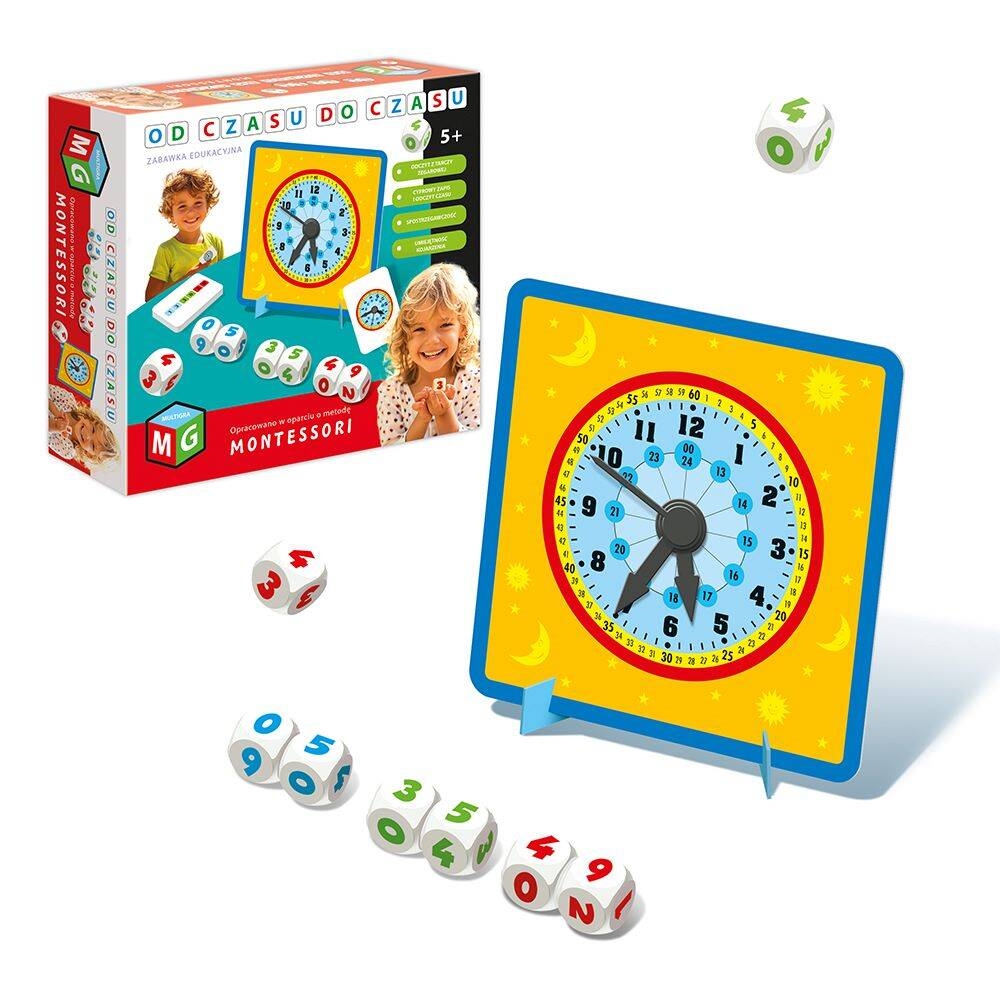 Gra Montessori Od czasu do czasu Nauka czasu 05921