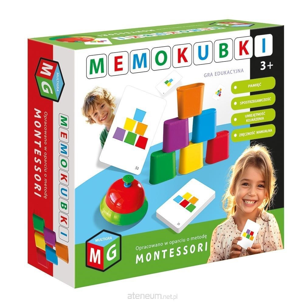 Montessori - gra edukacyjna memokubki 05952