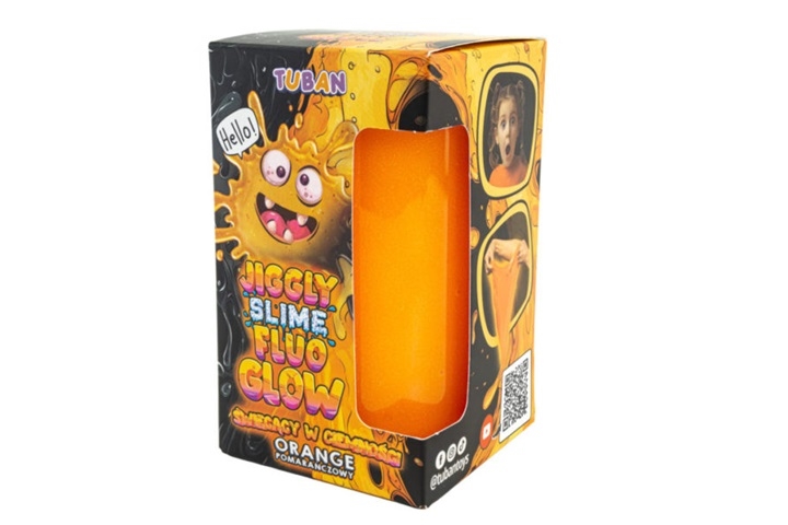 TUBAN JigglySlime FluoGlow pomarańcz.TU3822 38229