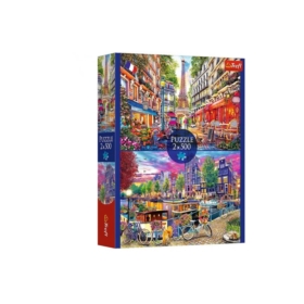 PUZZLE 2x500 Europejskie stolice 37496