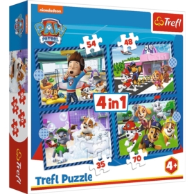PUZZLE 4w1 Psie sprawy/Viacom PAW Patrol 34650