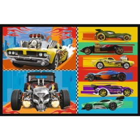 PUZZLE 2x70 Samochodziki /Hot Wheels 34442