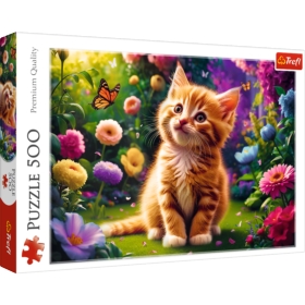 Puzzle - 500 - Uroczy kotekFSC Mix 70% 37525