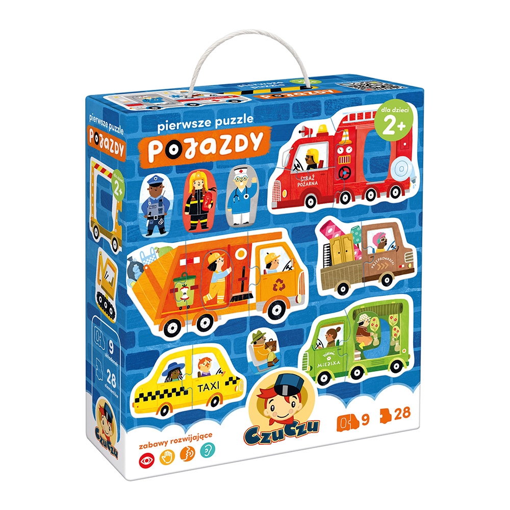 CzuCzu pierwsze puzzle pojazdy 93617