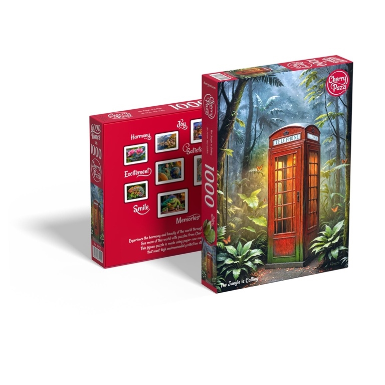 *****Puzzle 1000 Cherrypazzi TheJungleIsCal..31025