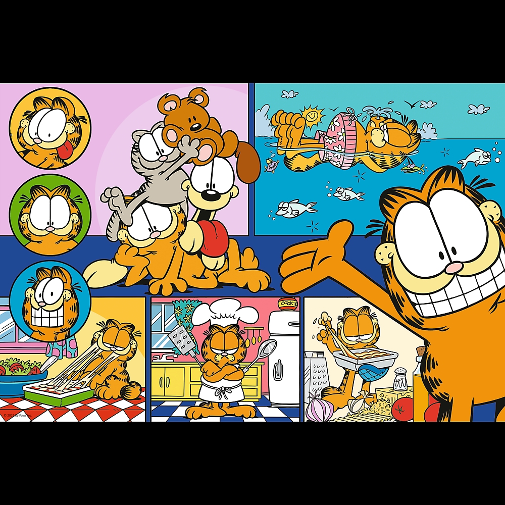 PUZZLE 100 Leniwy Garfield / Garfield 16521