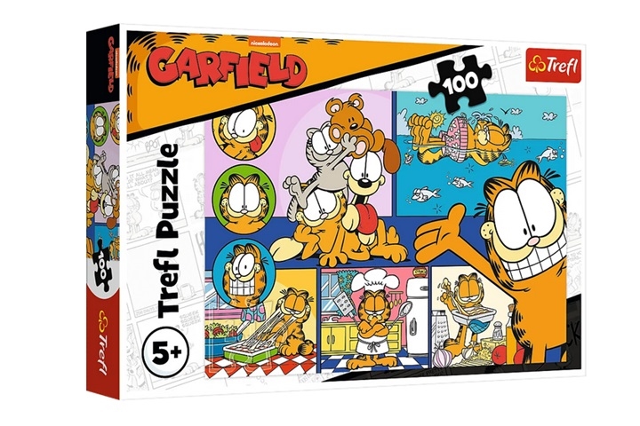 PUZZLE 100 Leniwy Garfield / Garfield 16521